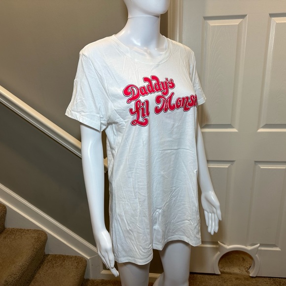 NWT DC Comics Suicide Squad “Daddy’s Lil Monster” Tee - Picture 3 of 6